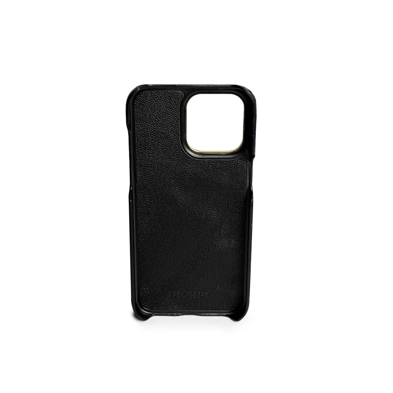 Genuine Ostrich Leather iPhone 15 Pro Max Case