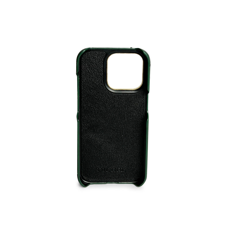 Genuine Ostrich Leather iPhone 15 Pro Case